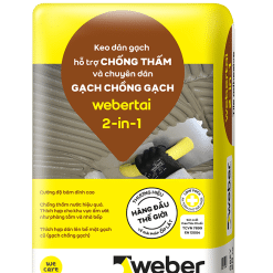 Keo dán gạch Weber tai 2in1