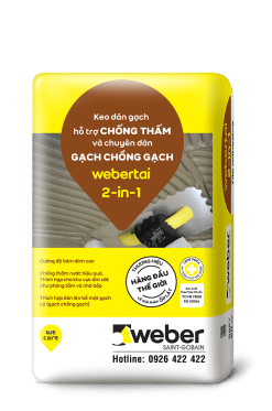 Keo dán gạch Weber tai 2in1