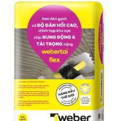 Keo dán gạch Weber tai flex