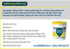 WeberDry PUD Coat