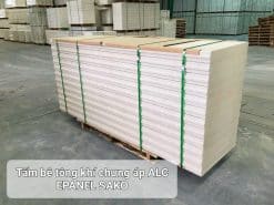 Tấm bê tông chưng áp ALC do SAKO cung cấp