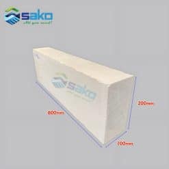 Gạch AAC 600x200x100mm